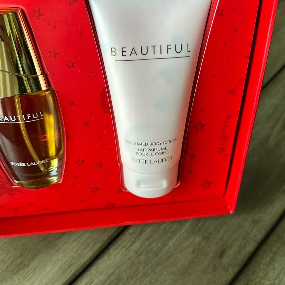NEW Estée Lauder Beautiful Perfume Eau de Parfum Spray and Lotion - Picture 3 of 6